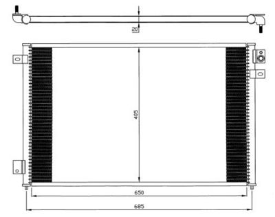 Конденсатор, кондиционер NRF 35567