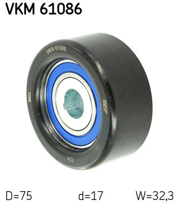 Parazīt-/Vadrullītis, Ķīļrievu siksna SKF VKM 61086