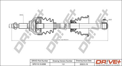 Приводной вал Dr!ve+ DP2110.10.0298