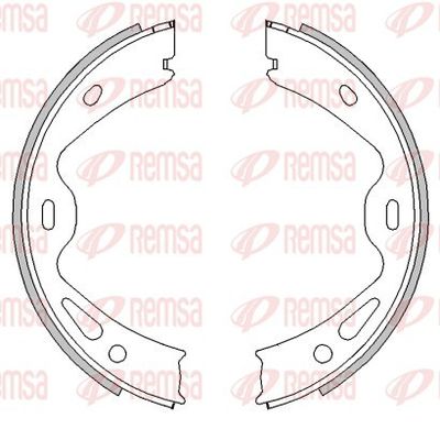 Bremžu loks, stāvbremze REMSA 4613.00