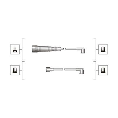 Augstsprieguma vadu komplekts MAGNETI MARELLI 941319170026