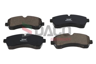 Комплект тормозных колодок, дисковый тормоз DACO 323362