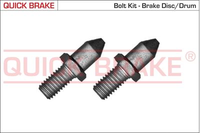 Skrūvju komplekts, Bremžu disks QUICK BRAKE 11678K
