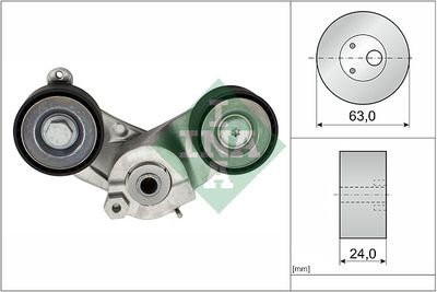 Натяжитель ремня, клиновой зубча Schaeffler INA 534 0933 10