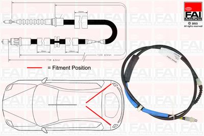 Trose, Stāvbremžu sistēma FAI AutoParts FBC0037