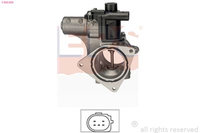 Клапан возврата ОГ EPS 1.963.036