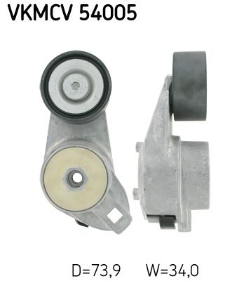 Siksnas spriegotājs, Ķīļsiksna SKF VKMCV 54005