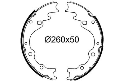 Комплект тормозных колодок VALEO 564297