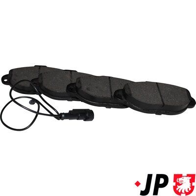 Комплект тормозных колодок, дисковый тормоз JP GROUP 1563602710