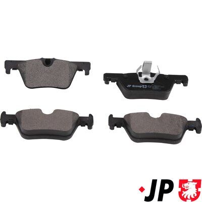 Bremžu uzliku kompl., Disku bremzes JP GROUP 1463702210