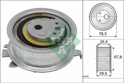 Натяжной ролик, ремень ГРМ Schaeffler INA 531 0825 10