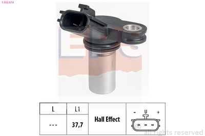 Датчик, положение распределительного вала EPS 1.953.674