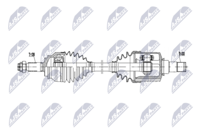 Piedziņas vārpsta NTY NPW-MS-116