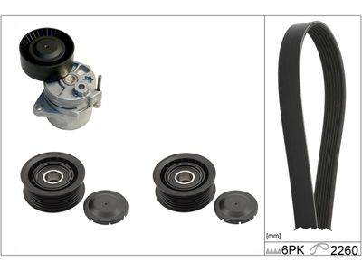 Ķīļrievu siksnu komplekts Schaeffler INA 529 0115 10