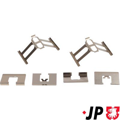 Piederumu komplekts, Disku bremžu uzlikas JP GROUP 3464002610