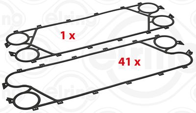 Blīvju komplekts, Eļļas radiators ELRING 973.080