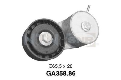 Spriegotājrullītis, Ķīļrievu siksna SNR GA358.86