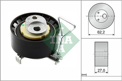 Натяжной ролик, ремень ГРМ Schaeffler INA 531 0928 10