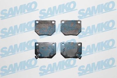Комплект тормозных колодок, дисковый тормоз SAMKO 5SP1341