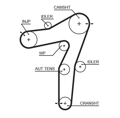 Зубчатый ремень GATES 5663XS