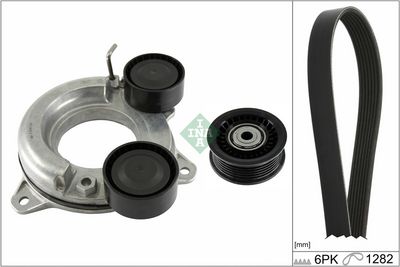 Ķīļrievu siksnu komplekts Schaeffler INA 529 0603 10