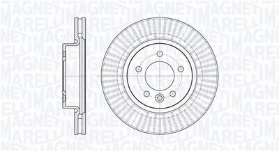 Тормозной диск MAGNETI MARELLI 361302040424