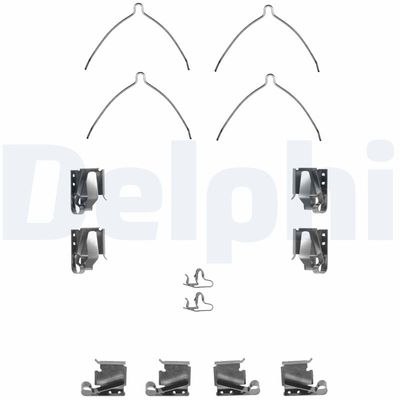 Piederumu komplekts, Disku bremžu uzlikas DELPHI LX0265