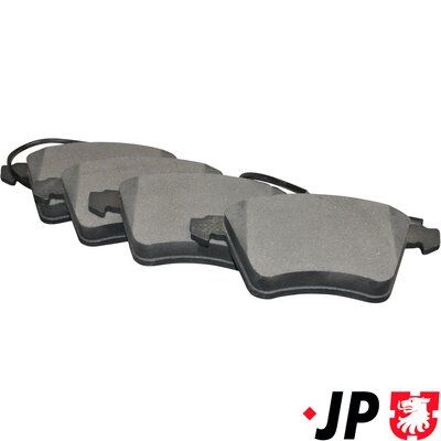 Bremžu uzliku kompl., Disku bremzes JP GROUP 1163603610