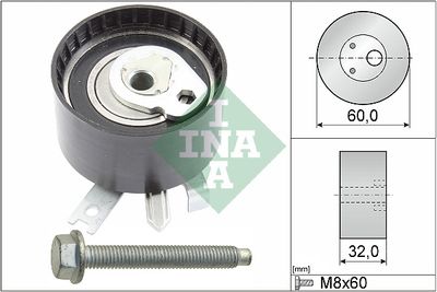 Натяжной ролик, ремень ГРМ Schaeffler INA 531 0547 10