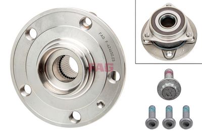 Riteņa rumbas gultņa komplekts Schaeffler FAG 713 6112 20
