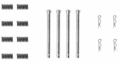 Комплектующие, колодки дискового тормоза TEXTAR 82545600