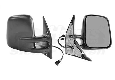 Ārējais atpakaļskata spogulis VAN WEZEL 5874802