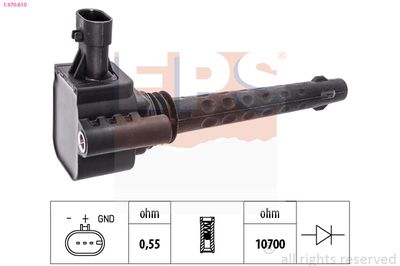 Aizdedzes spole EPS 1.970.610