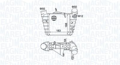 Интеркулер MAGNETI MARELLI 351319204750