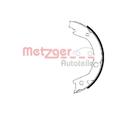 Bremžu loku kompl., Stāvbremze METZGER MG 225