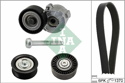 Ķīļrievu siksnu komplekts Schaeffler INA 529 0190 10