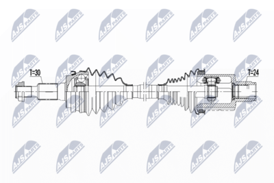 Приводной вал NTY NPW-PS-007