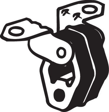 Резиновые полоски, система выпуска BOSAL 255-482