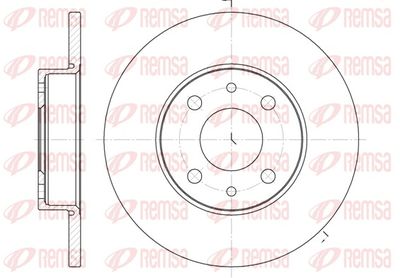 Тормозной диск REMSA 6110.01