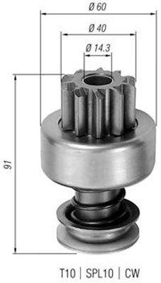 Zobrats, Starteris MAGNETI MARELLI 940113020076