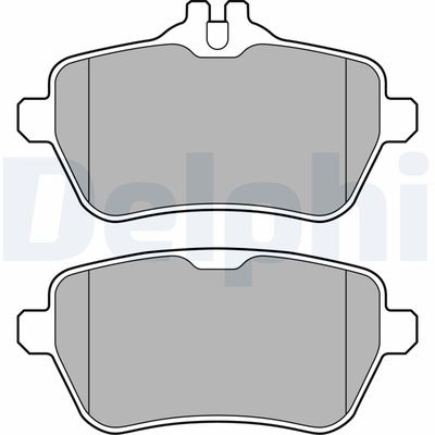 Bremžu uzliku kompl., Disku bremzes DELPHI LP2659
