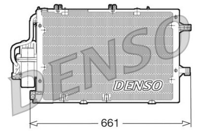 Конденсатор, кондиционер DENSO DCN20015