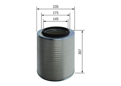 Воздушный фильтр BOSCH F 026 400 648