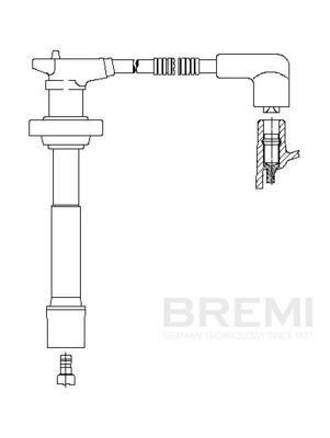 Augstsprieguma vads BREMI 738E50
