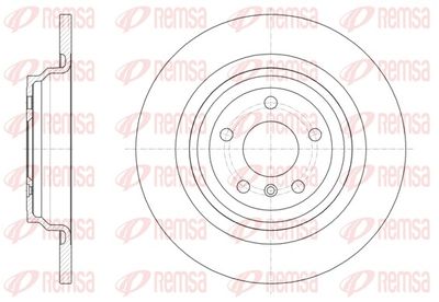 Тормозной диск REMSA 61577.00