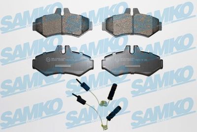 Комплект тормозных колодок, дисковый тормоз SAMKO 5SP956A