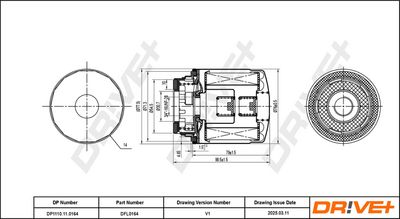 Масляный фильтр Dr!ve+ DP1110.11.0164