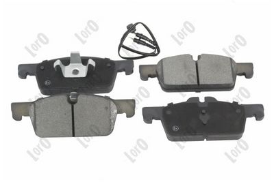 Bremžu uzliku kompl., Disku bremzes ABAKUS 231-01-235