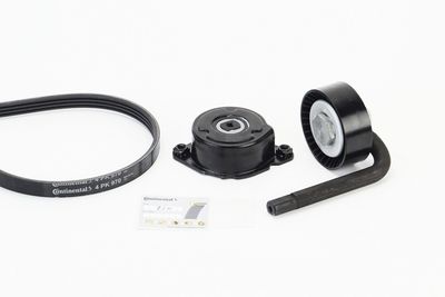 Ķīļrievu siksnu komplekts CONTINENTAL CTAM 4PK970K1