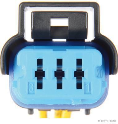 Ремонтный комплект кабеля, датчик давления всасывающей трубы HERTH+BUSS ELPARTS 51277327